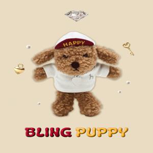 [헤지스 액세서리]  HIHO5EH01W2 [선물추천][백화점BEST][PUPPY] 블링퍼피 강아지 키링겸 참장식