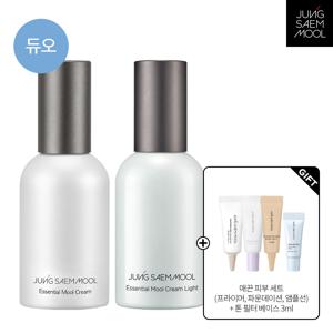 3종 택1 _ 에센셜 물 크림 50ml 듀오 / 물크림 라이트 50ml 듀오