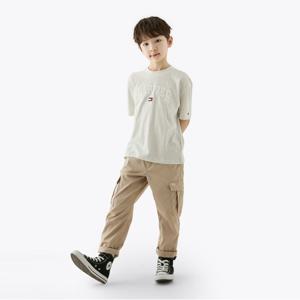 타미힐피거 바시티 반팔 티셔츠 (T42F1KKO250BT1PMT)