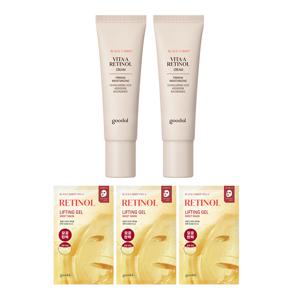 흑당근 비타A 레티놀 탄력 크림 50ml x2 [사은]흑당근리프팅마스크3매