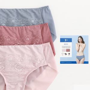 여성인견팬티 여름 쿨 냉감 맥시 노라인팬티 3매 세트