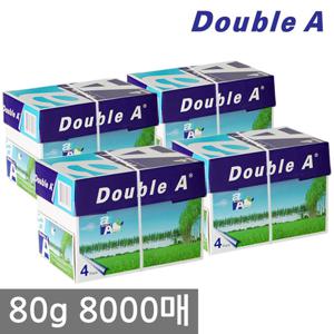 더블에이 A4 복사용지 80g 2000매 4BOX