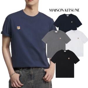 [국내당일발송/24FW  반팔티셔츠 폭스 헤드 패치 레귤러 남성 4종택1