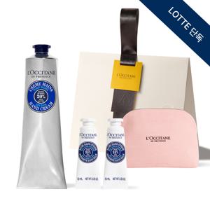 [롯데백화점](단독)(기프트) 시어 핸드크림 150ml 세트 (+미니핸드 2종+파우치)