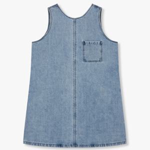 [톰보이] 스티치 민소매 데님 원피스 9165341873