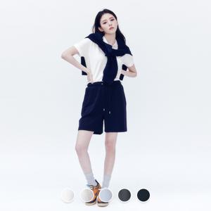 404520 여 미니 테리 반바지