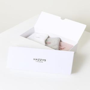[헤지스 액세서리] [[25FW]] HISS5F200WT [HAZZYS DAILY] [선물추천] 퍼피자수 3색 여성 단목 양말 3종