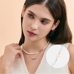 스틸라 14K 로즈 네크리스 A243GN1220R4H