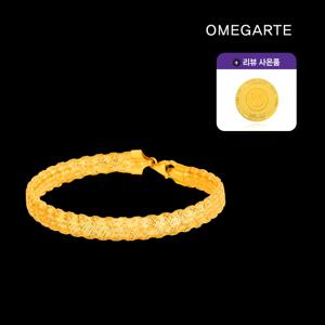 [OMEGARTE]18K 이태리 세르팬트 볼륨 팔찌