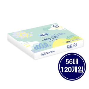 잘풀리는집 여행용 미용티슈 56매 x 120입