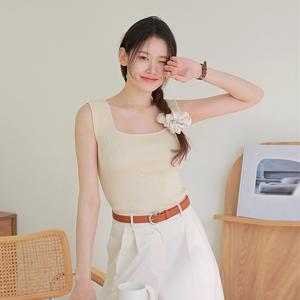 [최초가 89,000원]밀라 스퀘어넥 니트탑 3종세트