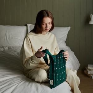 Lucky Pleats Knit M Grid ALL