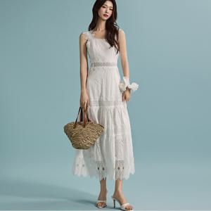 D5012 펀칭 자수 원피스(L사이즈 제작)