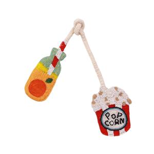 Popcorn & Juice Bag Charm
