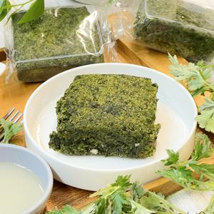 쑥설기 진도 해풍 쑥떡 카스테라