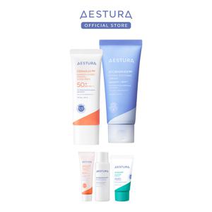 아토베리어365 하이드로 수딩 크림 60ml + 더마UV365 무기자차 선크림 40ml