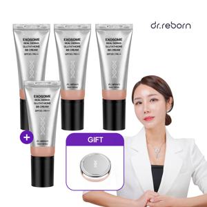 ★앵콜★엑소좀 리얼 더마 글루타치온 비비크림 (35ml) 3+1개+(사은)엑소좀 립밤 1개