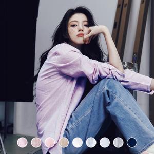 344510 여 코튼린넨 셔츠