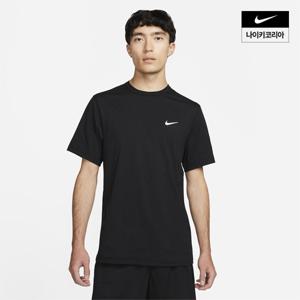 남성 드라이핏 UV 하이버스 반팔 피트니스 탑 DV9840-010