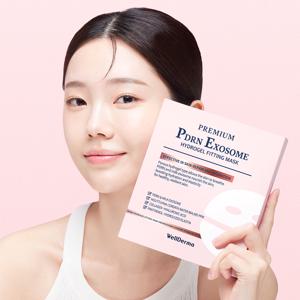 PDRN 보습톤업 하이드로겔 쿨링 수면 마스크팩 4입 1박스