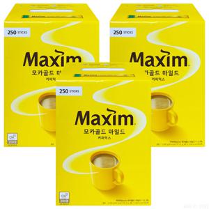 동서식품 맥심 모카 골드 마일드 12g x 250개입 3개