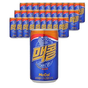 캔음료 사이다 펩시 탄산 환타/ 맥콜 190ml X 60캔