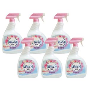 페브리즈 강력탈취 대용량 용기형 900ml 은은한꽃향 X6개(1box) 무료배송