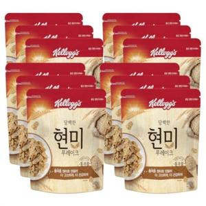 켈로그 담백한 현미 푸레이크 후레이크 550g 12개