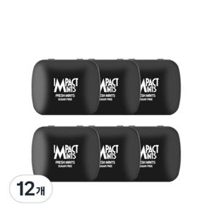 임팩트민트 프레쉬 민트 캔디 14g 12개 간식