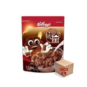 무료배송/켈로그)첵스초코1.2kg x 4개 대용량 오곡으로 만든