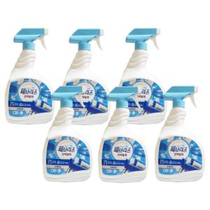 페브리즈 강력탈취 대용량 용기형 900ml 상쾌한향 X6개(1box) 무료배송