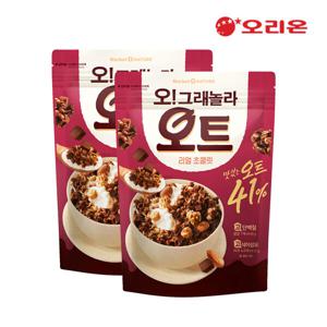 (현대Hmall)오리온 오 그래놀라 오트 리얼초콜릿 360g x2개