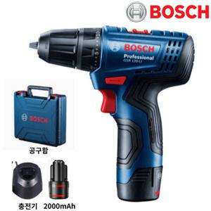 해외 보쉬 GSR120-LI 무선 충전 전동드릴 전동드라이버 베어툴 12V 2.0AH 배터리1개 GSR 120-LI (1B) 11552