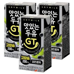 남양유업 맛있는두유 GT 검은콩깨 190ml x 48팩