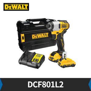 디월트 DCF801L2 12V 3.0Ah 충전임팩 드릴드라이버 2B