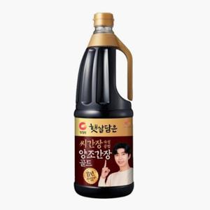 청정원 청정원 씨간장숙성 양조간장골드 1.7L 한식요리 장아찌 양념장 만능간장 국요리