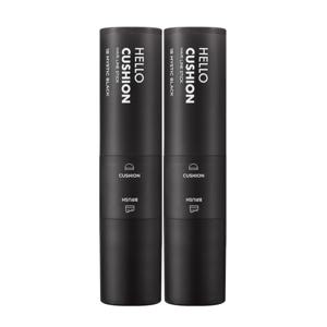 미쟝센 헬로쿠션 헤어라인 스틱 1B 미스틱블랙 2.5g x2