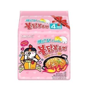 삼양 까르보불닭볶음면130g 4개