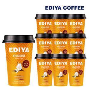 이디야 컵커피 바닐라 라떼 300ml 10입