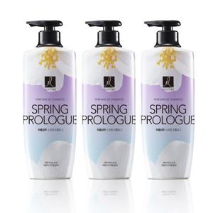 엘라스틴 퍼퓸 스프링프롤로그 샴푸 600ml 3개