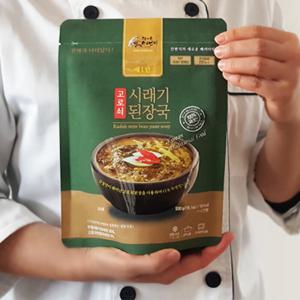 고로쇠 시래기된장국 600g 대용량 5팩 프리미엄간편식