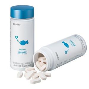 파파비오 저분자어류콜라겐 펩타이드 콜라겐바다 60정 하루 1500mg 3박스(3개월분)