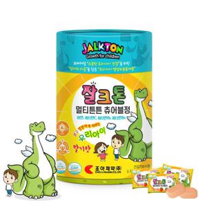 잘크톤 멀티튼튼 비타민 츄어블 90정 성장기 어린이멀티비타민 아연 영양보충용제품
