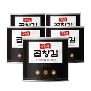 (신선집중) 광천김 곱창캔김 30g 5개 / 5월 특가 / 따끈 따끈 최신 제조 제품