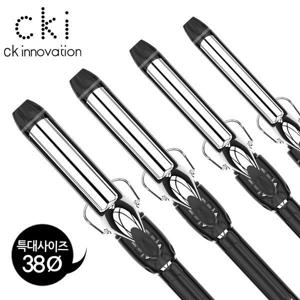 CKI-C120 특대(38mm) 아이롱 컬링 봉고데기 온도조절