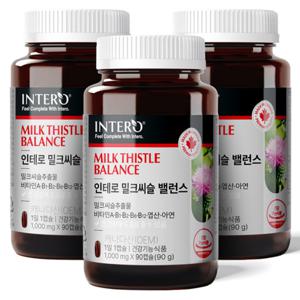 밀크씨슬 밸런스 90캡슐 X 3병 (9개월분) 캐나다산 간건강