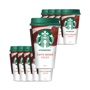 스타벅스 컵커피 카페 모카라떼 320ml x10