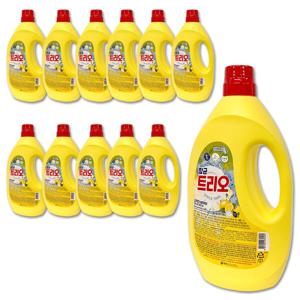애경 항균 트리오 1kg 설거지 세제 과일 세척 12개