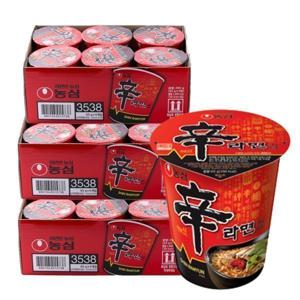 농심 신라면 소컵 x 18개 / 컵라면