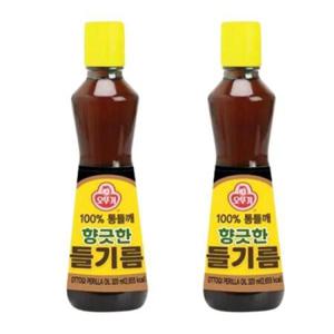 오뚜기 향긋한 들기름 320ml x 2개 /